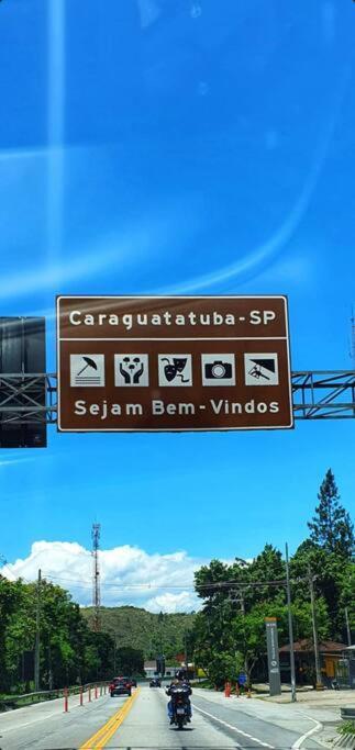 100Mts Da Praia Com Churrasqueira, Piscina E Wi-Fi Caraguatatuba Eksteriør billede